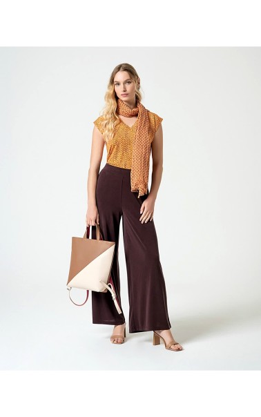 PANTALON MUJER WIDE LEG SURK