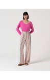 PANTALON MUJER ANCHO ESTAMPADO MULTICOLOR SURK 