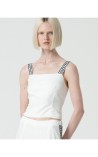  BLUSA CROP TOP BORDADO TIRANTES SURK 