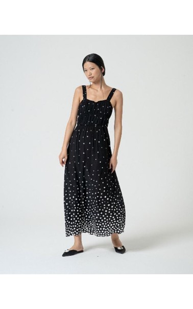 VESTIDO LARGO TIRANTES SURK 