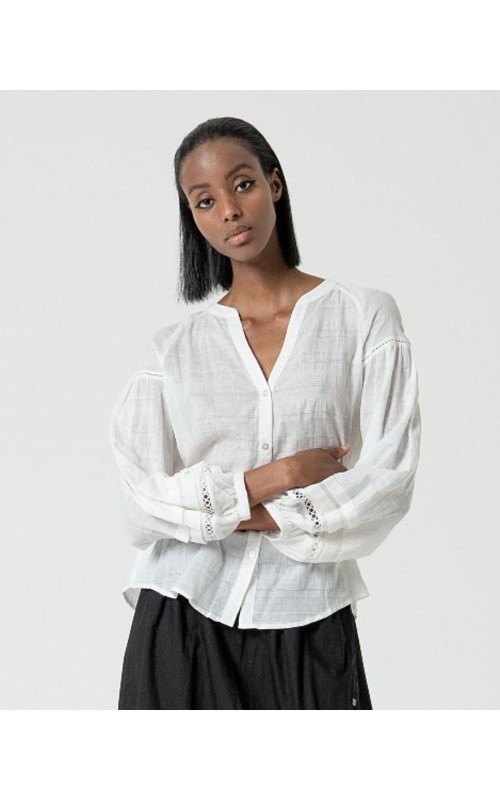 BLUSA MUJER MROMANTICA CUELLO MAHO SURK