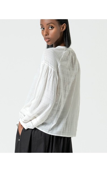 BLUSA MUJER MROMANTICA CUELLO MAHO SURK
