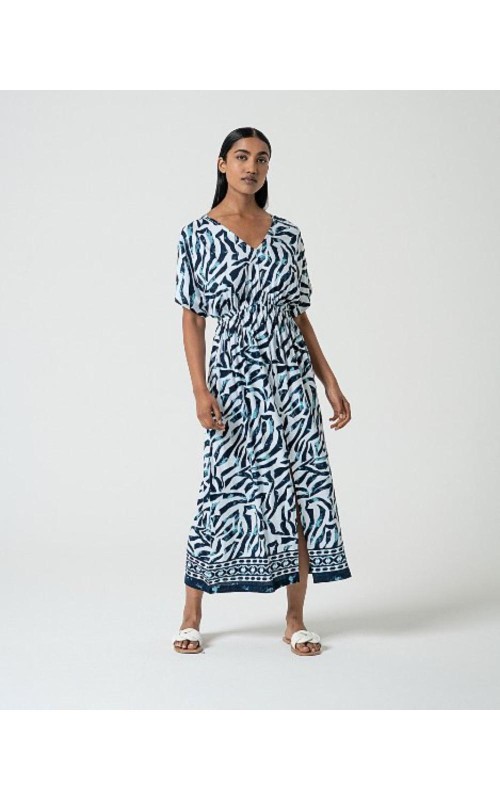 VESTIDO LARGO ESTAMPADO SURK 