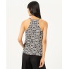 CAMISETA Mujer Estampada Tirante Halter SURK 