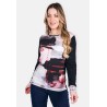 CAMISETA DE MUJER ESTAMPADO DEGRADADO KALI