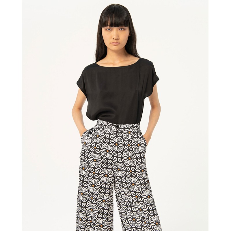 PANTALON Mujer Estampado Ancho SURK