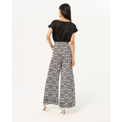 PANTALON Mujer Estampado Ancho SURK