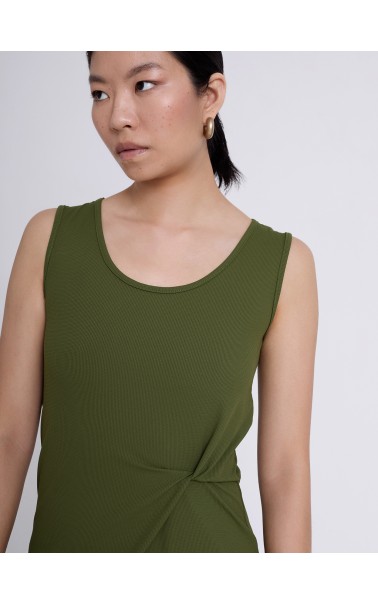 VESTIDO MIDI PUNTO TIRANTES SKAT 