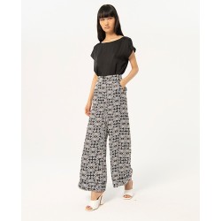 PANTALON Mujer Estampado Ancho SURK