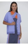 CHAQUETA MUJER PUNTO FINO ABOTONADA WNT 