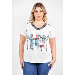 CAMISETA Mujer Estampada...