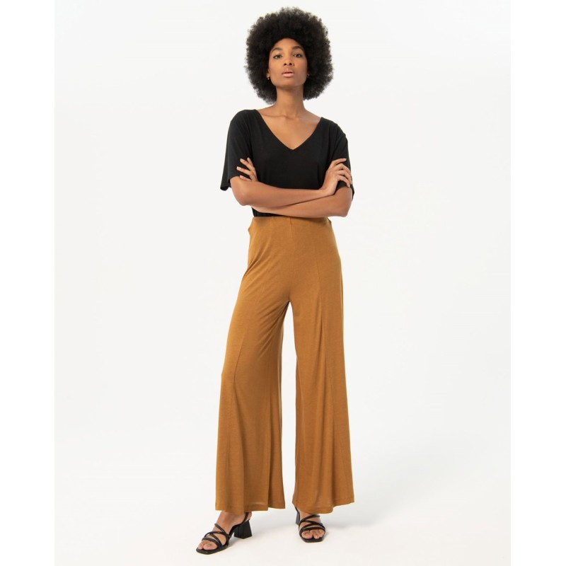 PANTALON Liso Mujer Palazzo SURK 