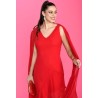 VESTIDO Largo Liso LAMU BBC Gasa