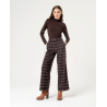 PANTALON ANCHO MUJER SURK CUADROS 