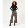 PANTALON MUJER FLARE SURK JAQUARD 