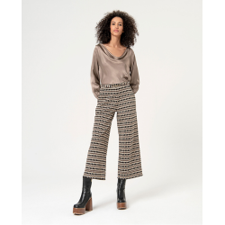 PANTALON WIDE LEG MUJER SURK ESTAMPADO 