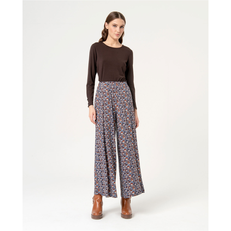 PANTALON FLUIDO MUJER SURK ESTAMPADO