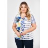 CAMISETA Mujer Estampada BAGO Pico