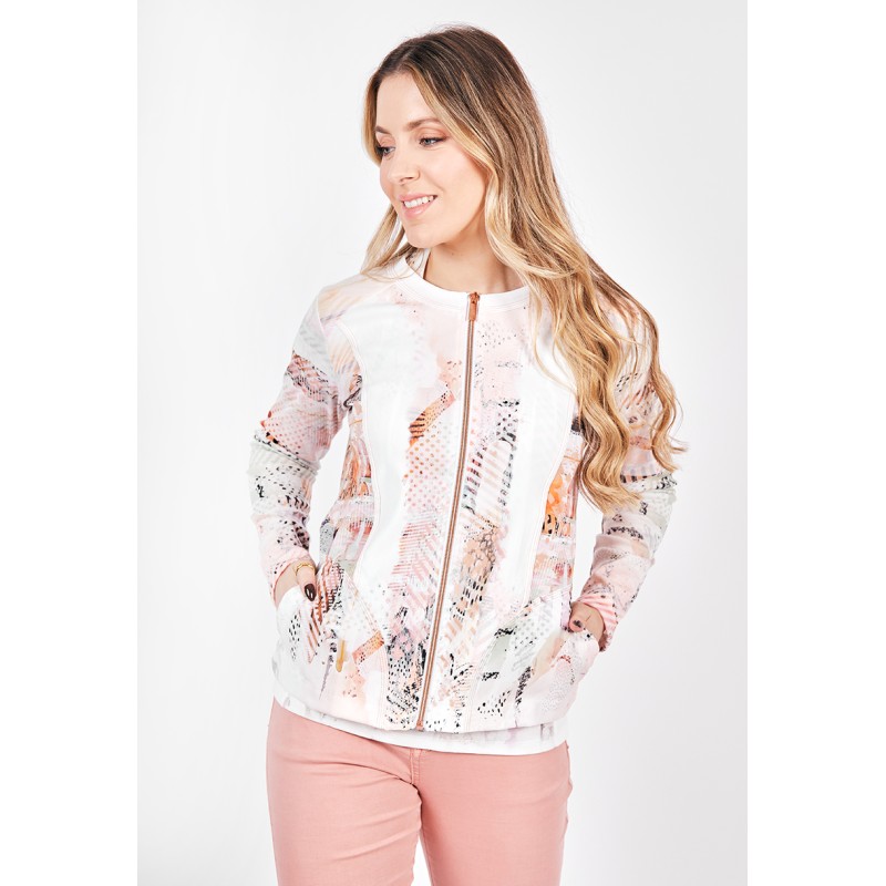 CHAQUETA Estampada Cremallera KALI 