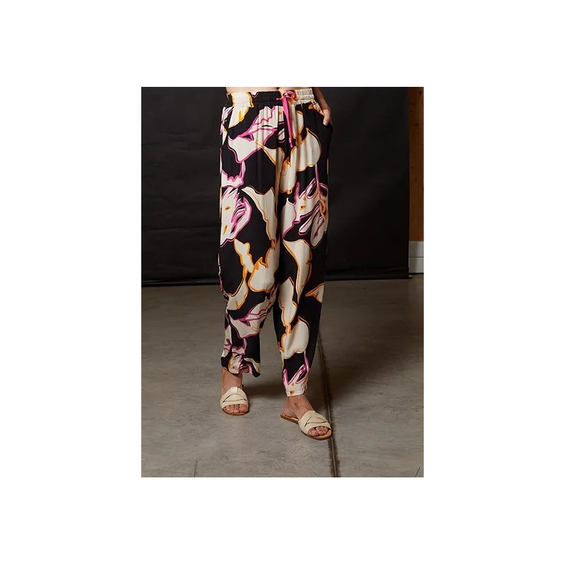 PANTALON MUJER ESTAMPADO RECTO SCOR 