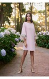 VESTIDO Invitada Corto Plumas ROLE BBC