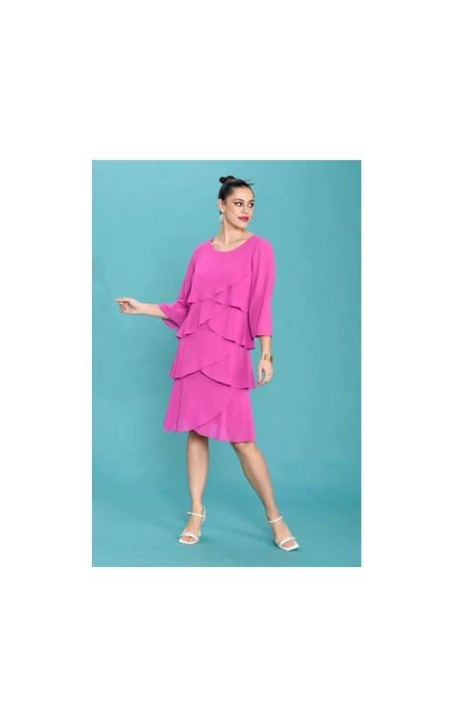 VESTIDO Multicapa Liso LAMU BBC 