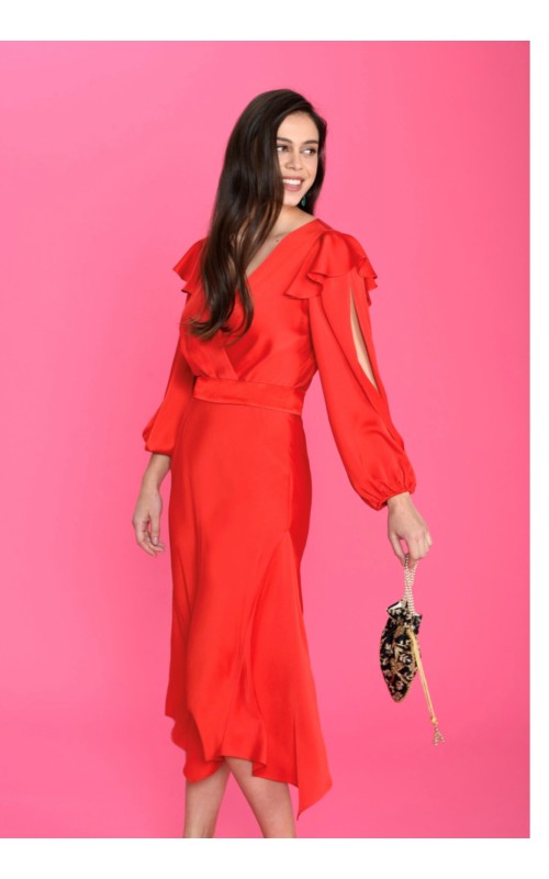 VESTIDO Liso Midi LAMU BBC 