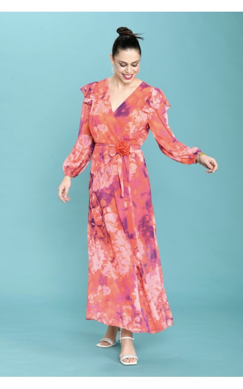 VESTIDO Estampado Largo LAMU BBC