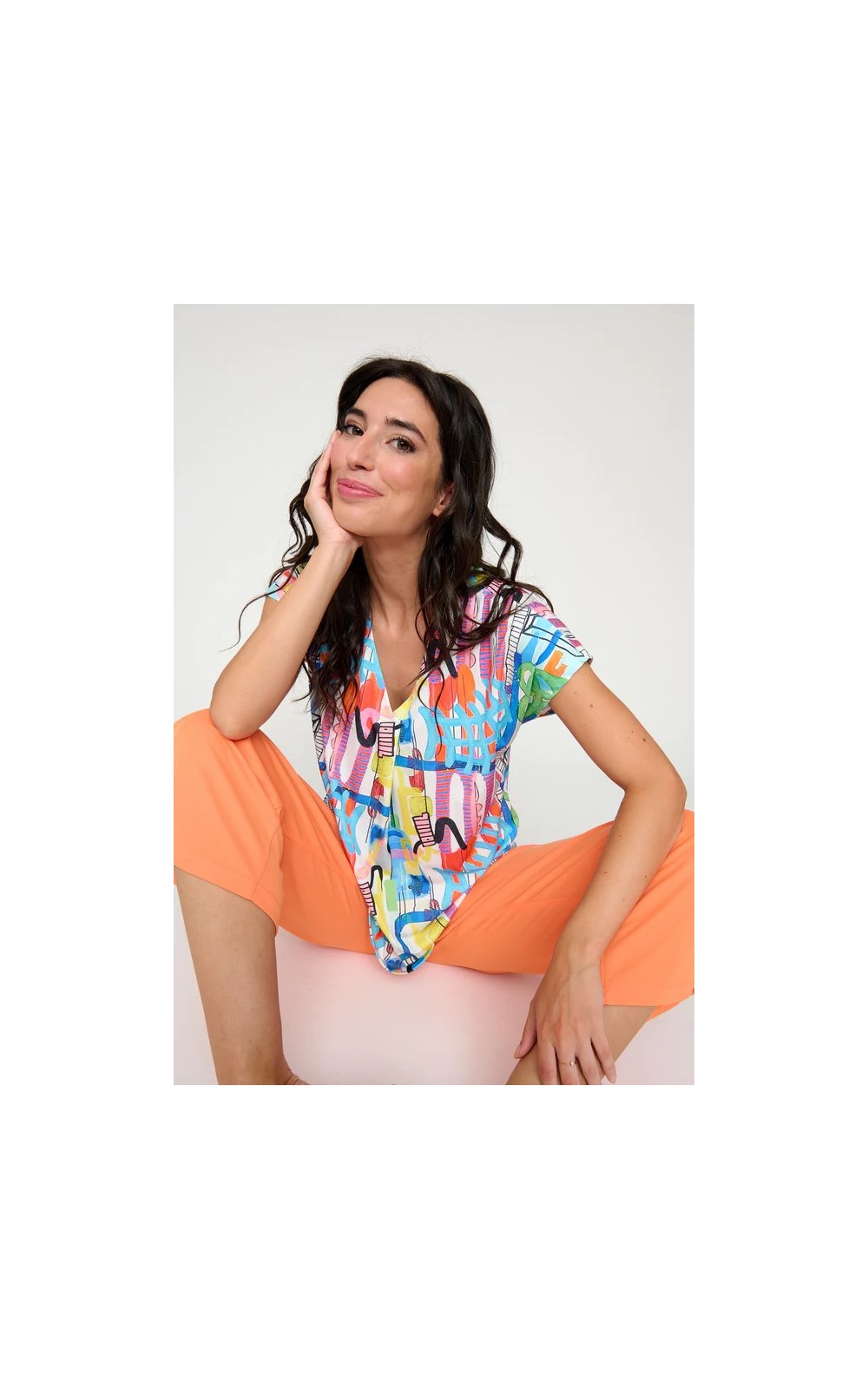 CAMISETA Manga corta TINT Estampada