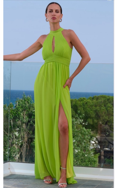 VESTIDO Liso Plisado BETZ BBC 