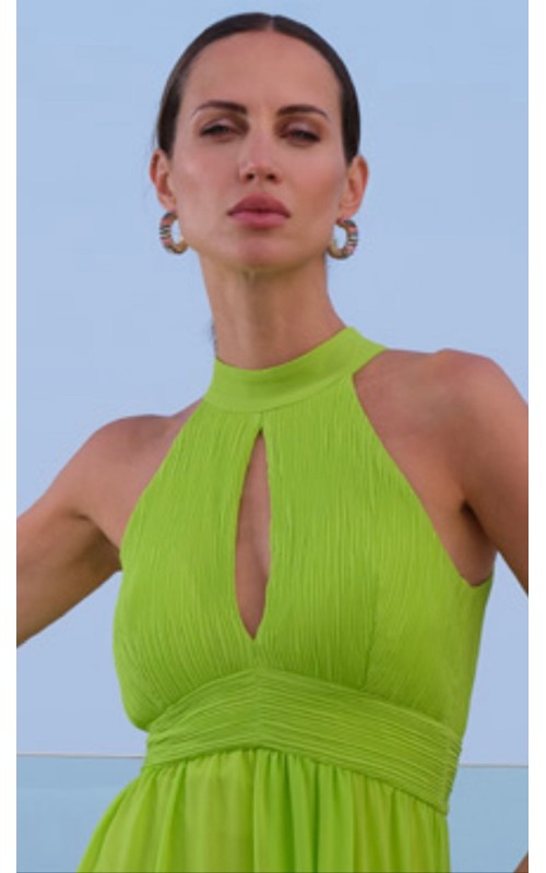 VESTIDO Liso Plisado BETZ BBC 