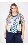 CAMISETA Lino Estampado BAGO