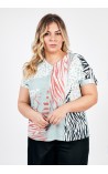 CAMISETA Mujer Estampada Lino BAGO 