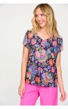 CAMISETA Mujer Estampada Marino TINT 