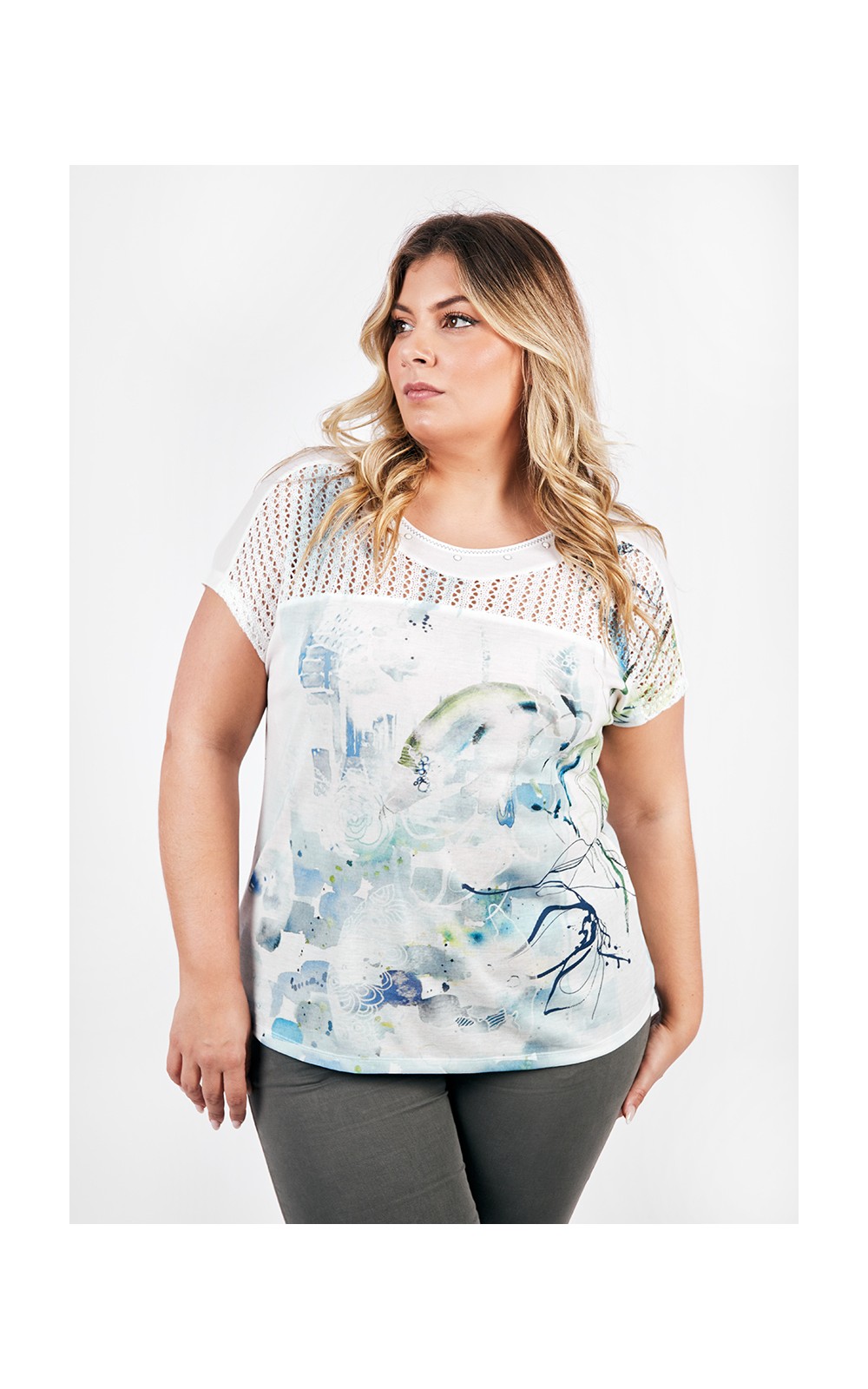 CAMISETA BLONDA ESTAMPADA BAGO 
