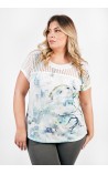 CAMISETA BLONDA ESTAMPADA BAGO 