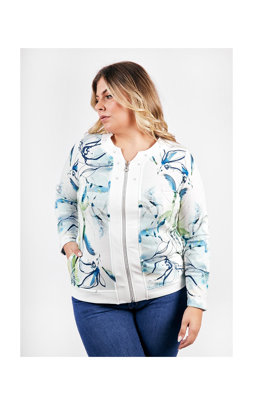 CHAQUETA ESTAMPADA BAGO 