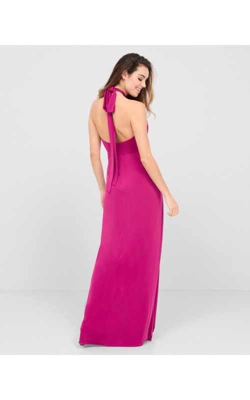 VESTIDO GRADUADA LARGO HALTER VENE 