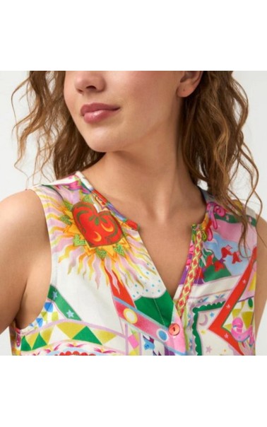 BLUSA SIN MANGAS ESTAPADA TINT CASUAL 