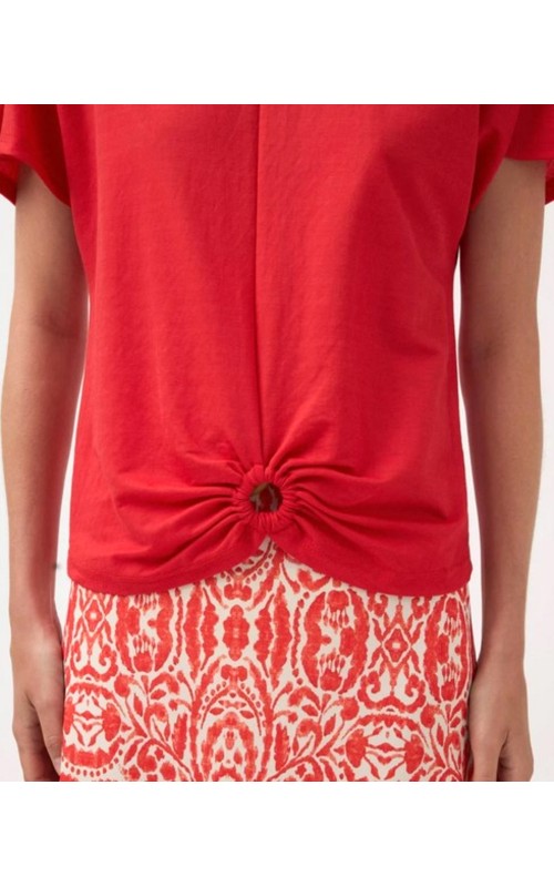 CAMISETA LISA DETALLE ARO TINT CASUAL 