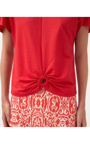 CAMISETA LISA DETALLE ARO TINT CASUAL 