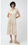 VESTIDO MIDI ESTAMPADO AMPLIO BARI CASUAL 
