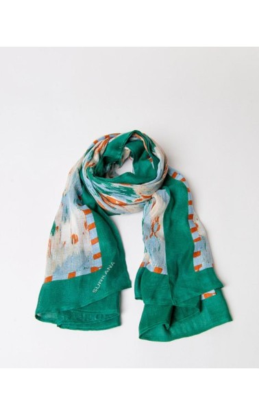 FOULARD ESTAMPADO AZUL SURK 