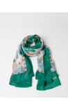 FOULARD ESTAMPADO AZUL SURK 