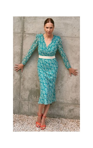 VESTIDO INVITADA MIDI ESTAMPADO LAMU 