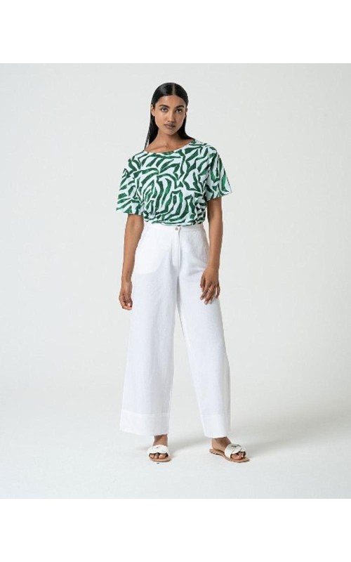 PANTALON MUJER RECTO LINO SURK 