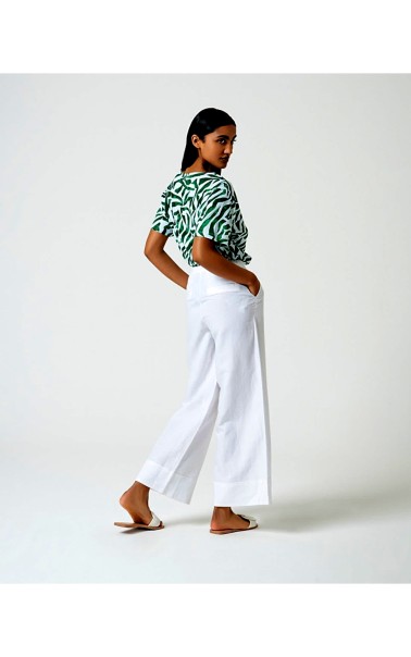 PANTALON MUJER RECTO LINO SURK 