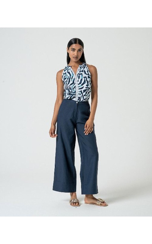 PANTALON MUJER LINO LISO SURK 