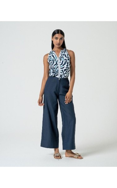PANTALON MUJER LINO LISO SURK 